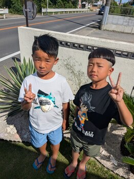 ヘアークリエイト ミューズ(hair create MUSE)の写真/現役パパとママだからこどもの扱いもバッチリ！経験豊富なスタッフだから手早く理想のカットをご提供♪