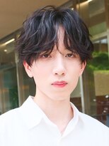 エルマーク 豊中(L-MARK)&nbsp;センターパート/波巻きパーマ/スパイラルパーマ/men's