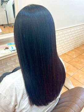 髪質改善ツヤ髪ロング【奈良市／富雄】