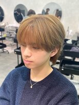 ジーニー 千葉(GENiE)&nbsp;ウルフ/ラウンドマッシュ/ミルクティーカラー/千葉【朝生菜楓】