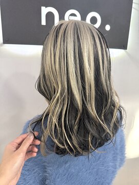 ネオ(neo.) ツートーンカラー/HANAyuri風/デザインカラー/ダブルカラー