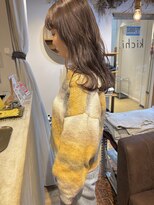 キチ(kichi.)&nbsp;[kichi.] ゆるミディ×くすみベージュ