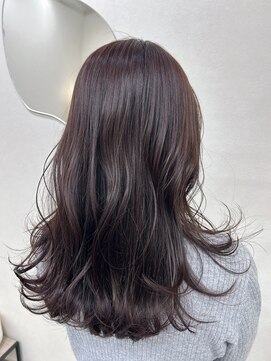 トッカ 広島(tocca) 柔らかセミロング×チョコレートブラウン♪