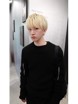 メンズペレ 渋谷(MEN'S PELE) MEN’S HAIR/サーフカール/刈り上げセンターパート/渋谷