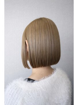 コタ 水戸(COHTA) レイヤーカットミルクティーベージュブリーチなしダブルカラー