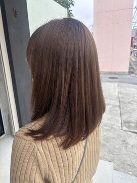ミライバイスタイルジャパン 南風原店(mirai by sty japan) 髪質改善 × ダークアッシュブラウン