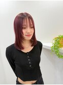 暖色カラー×ナチュラルレイヤー