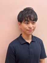 ルーム シンサイバシ(room shinsaibashi) 【room.shinsaibashi/植松さくら】メンズのナチュラルゆるパーマ