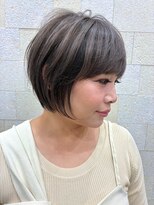 リノアバイフェリア(LINO’A by felia)&nbsp;30代40代50代◎大人かわいい丸みショート◎白髪ぼかし◎髪質改善
