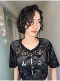 レイヤーボブパーマ/フレンチボブパーマ/外国人風パーマ