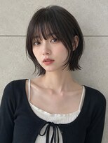 フレイムス ヘア アンド リラックス 高崎駅西口店(Frames hair&relax)&nbsp;20代30代40代韓国ナチュラル大人可愛くびれボブ