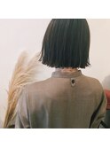 ” 外ハネ ストレートボブ ”鈴木ちさと