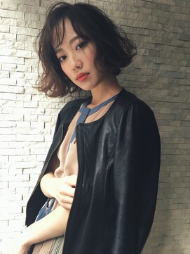 エミュスト(Emuest) 【Emuest心斎橋】無造作×ヘルシーレイヤーボブ×エッジショート