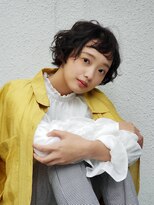 グラニュー(granew) 大人かわいい毛先パーマ♪アッシュブラウンショート