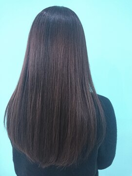 ドライブアンドビジョン 池袋(Drive&Vision) 暗色カーキグレージュロング[縮毛矯正/インナーカラー/髪質改善]