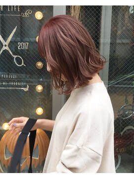 アウルヘアー(owl hair) ぱっつん前下がりボブ