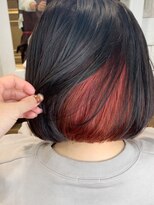 アクトゥス(AEQUITAS)&nbsp;インナーカラー×ピンクレッド