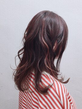 ヘアーアンドメイク エイダ(hair&make eida) 大人かわいいひし形ノーブルAラインボブツヤカラー 20代30代