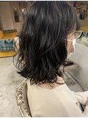【roijir 表参道】ミディアム☆外ハネパーマ