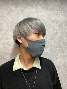 レベル 葛西店(LEVEL) シルバーカラー シルバーアッシュ ホワイトシルバー 葛西メンズ