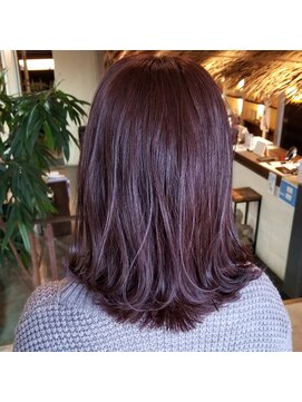 サラジュ 西宮北口店(SARAJU) ■ピンクバイオレットカラー【峯口 弘憲】