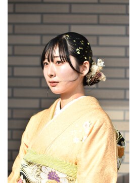 エンドレスウィズユー(ENDLESS WITH YOU) 【成人式】シニヨンスタイル