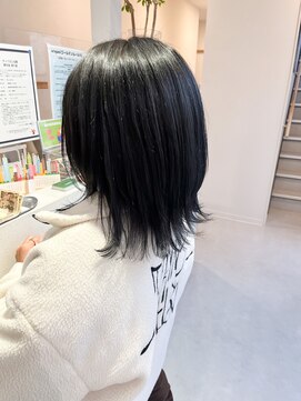 ヘアーアンドスパ メル(hair&spa m.e.l by origami) ダークシルバー