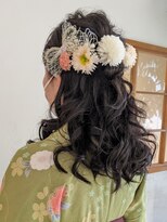 リリィ ヘアデザイン(LiLy hair design) LiLy hair　卒業式　袴ハーフアップ