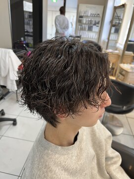 アイズ 海老名(AIZU) 波巻きパーマ　波巻きスパイラルパーマ　スパイラルパーマ