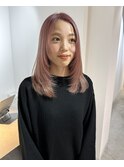 medium layer × pale pink.