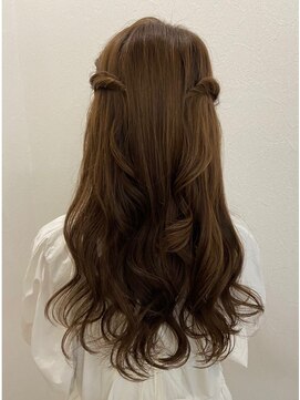 ヘアセットサロン サロンエイミー(salon aemii) ハーフツイン