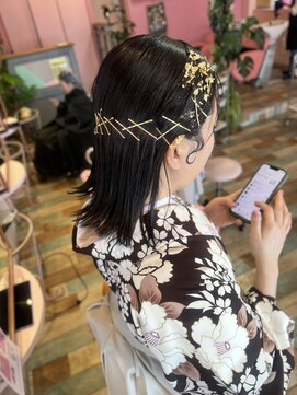 ミーネピンク 行徳店(Miene Pink) ヘアセット＊成人式着付＊卒業式＊浴衣＊着物