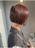 ピンクブラウン/髪質改善縮毛矯正/髪質改善/韓国風/韓国ヘア