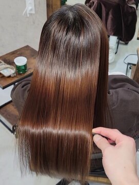 スリー(THREE) 髪質改善トリートメント 縮毛矯正 髪質改善ストレート 酸性