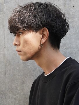 フィフス 栄(fifth) 再現性高い波巻きスパイラルパーマ×刈り上げマッシュ