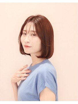 アンベリールフルー(EMBELLIR fleur) 内巻きボブ 30代40代50代 表参道