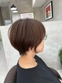 オーブ ヘアーフェイト 宇多津店(AUBE HAIR fate) ナチュラルなショートで朝の準備を楽に!