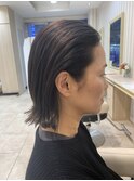 メンズライク刈り上げボブ刈り上げショート耳かけ切りっぱなし