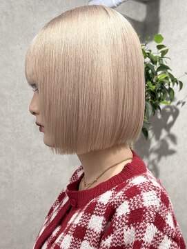 ロウル 渋谷(LOWRL) ホワイトミルクティー/ブリーチ/ダブルカラー