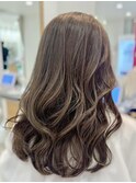 ブリーチ有◎白髪ぼかしハイライト