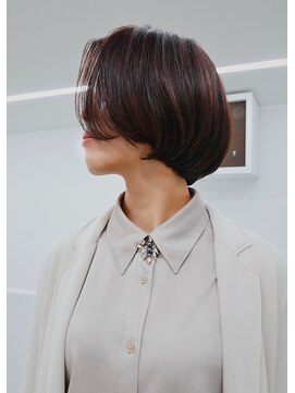 マスタード(MASTARD) ミニウルフデジタルパーマショートベリーショート