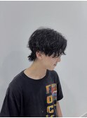 メンズサーフカールパーマ