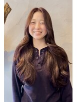 クラシカ(classika)&nbsp;ピンクブラウン/レイヤーカット/韓国/ブリーチ無し