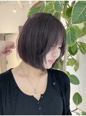 ハイライトカラーミルクティーベージュケアブリーチダブルカラー