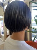 【miyu】酸性ストレートで丸みショートに☆