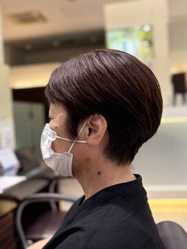 プランタンシエル(printemps CIEL) サマーショート×ナチュラルブラウン