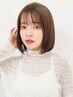 白髪染カラー+カット3stepトリートメント ￥14100→￥8500