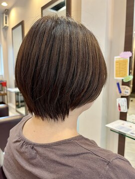 ルセ イノベーション 白岡本店(Ruse innovation) 【8月】すっきりショートボブ