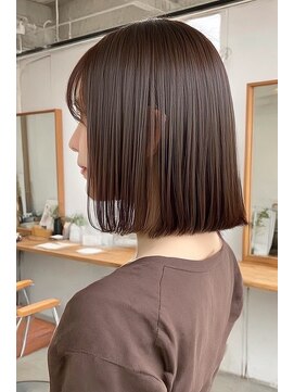 ノイエ 原宿 北参道(NoIE) レイヤーカット/ボブ/髪質改善カラー/縮毛矯正/暗めカラー