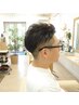 ★冬季限定★大人Men'sCut+高濃度炭酸泡Cleansing+Relaxingスパ+2Treatment★